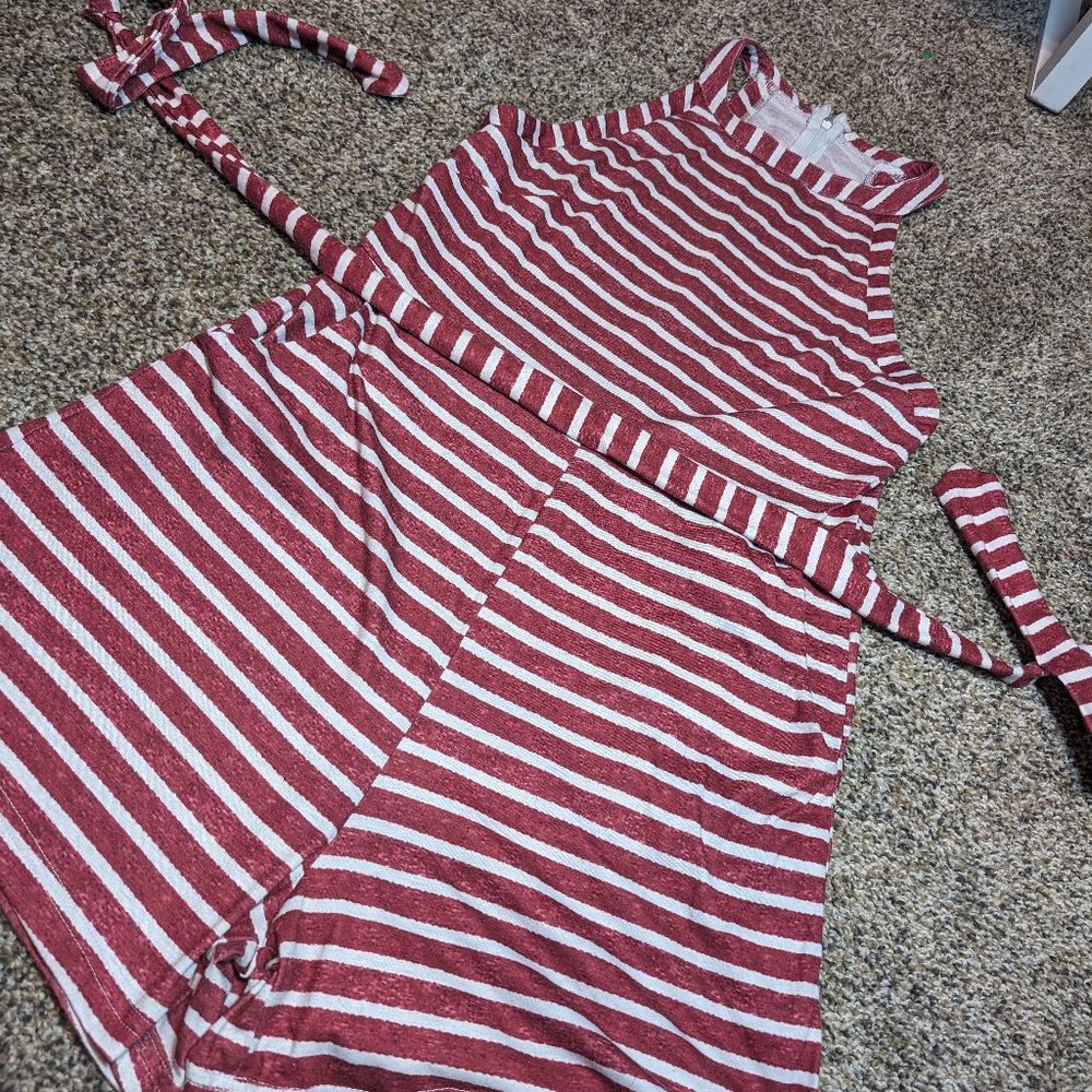 Romper with pockets & belt